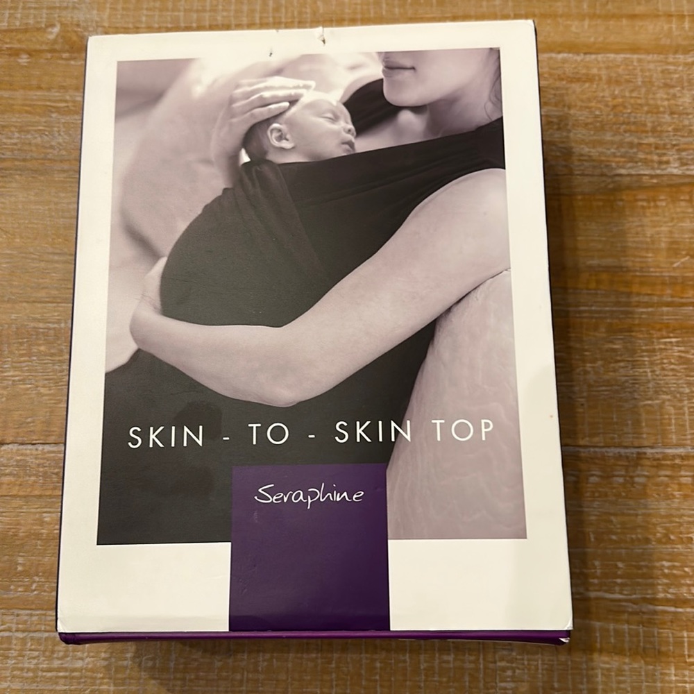 Seraphine medium gray skin to skin top